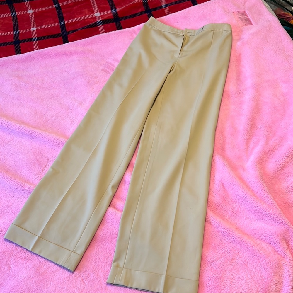Tan LOFT Trouser Pants